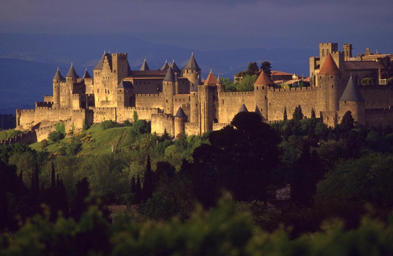 Hotel Central Carcassonne Exteriör bild