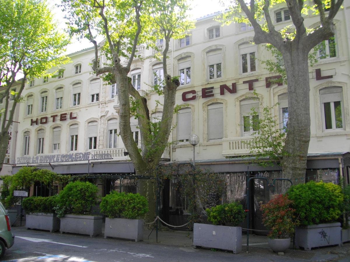 Hotel Central Carcassonne Exteriör bild