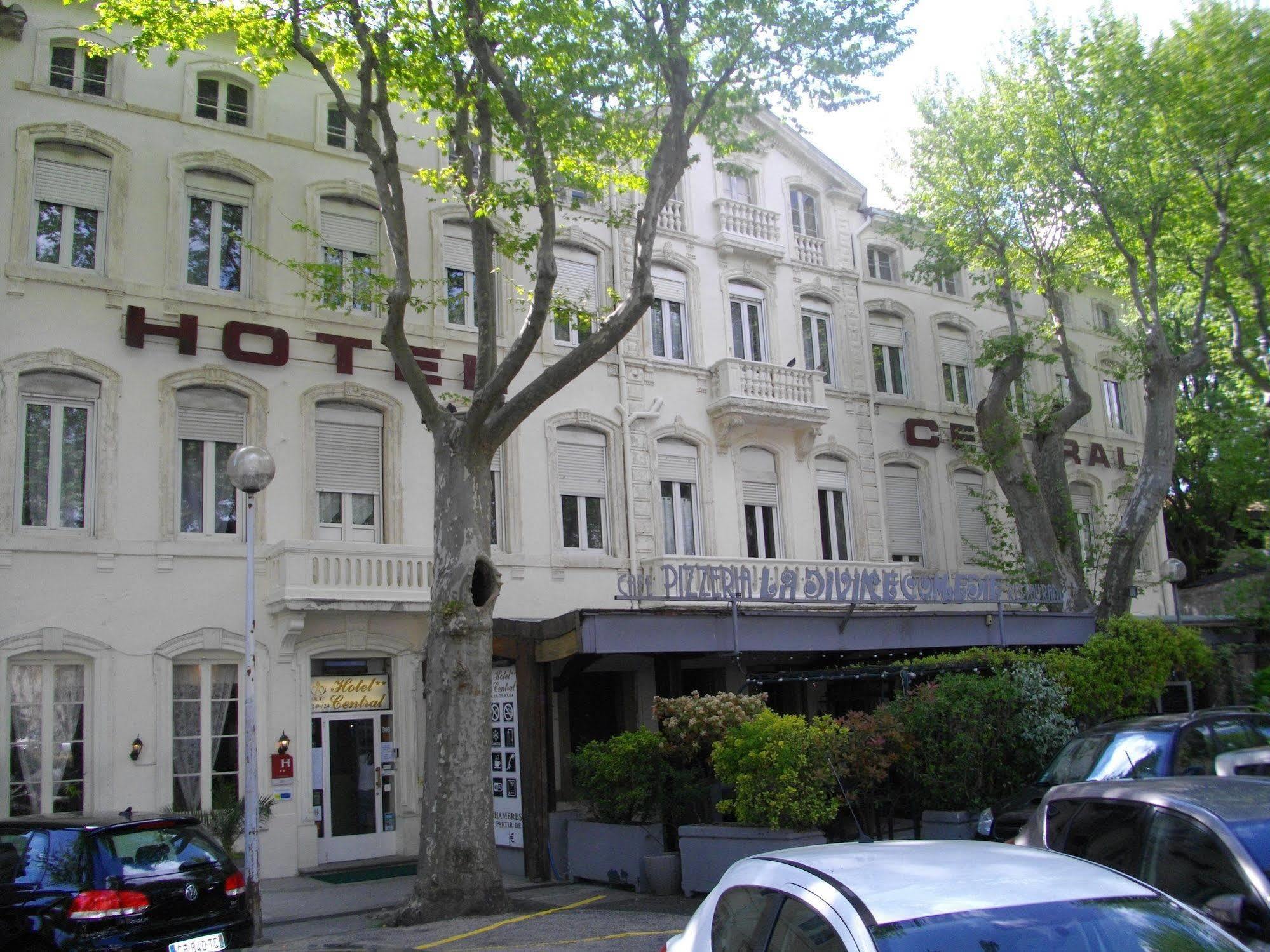 Hotel Central Carcassonne Exteriör bild
